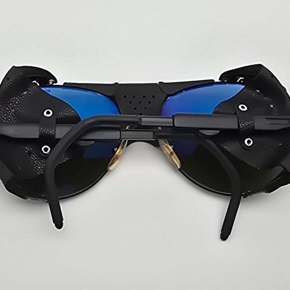 *SOLD* Cebe 495 43 Walter Cecchinel Black Frame Green 4000 Glass Lens Sunglasses - Picture 10 of 16